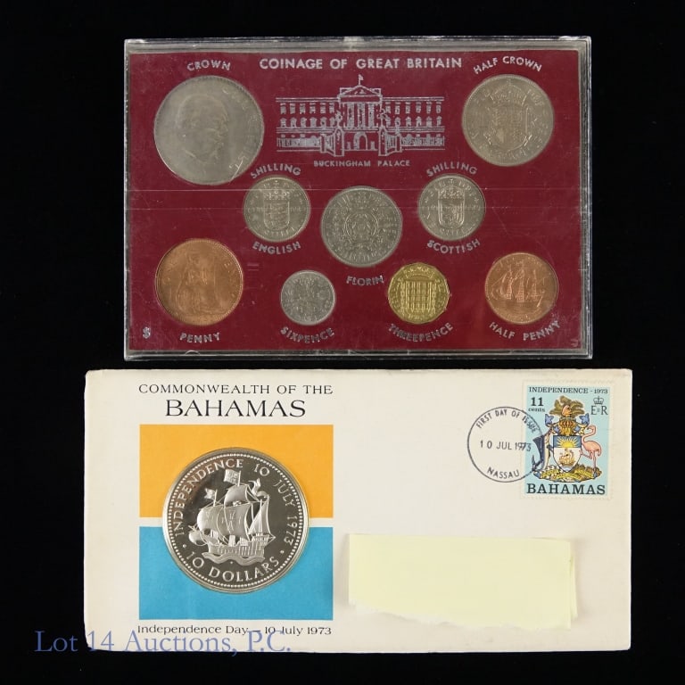 Great Britain & Bahama Coin Sets (2) (1 of 2)