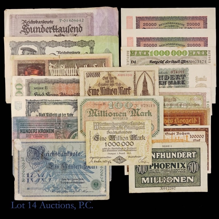 Vintage German & Austria Currencies (18) (1 of 7)
