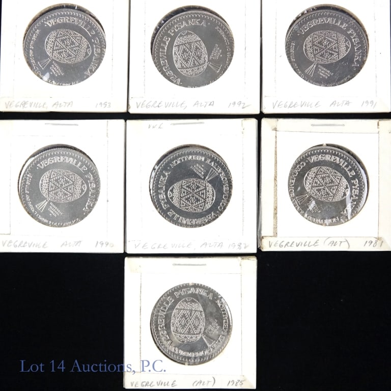 Vegreville, Alberta Souvenir Dollar  (7) (1 of 5)