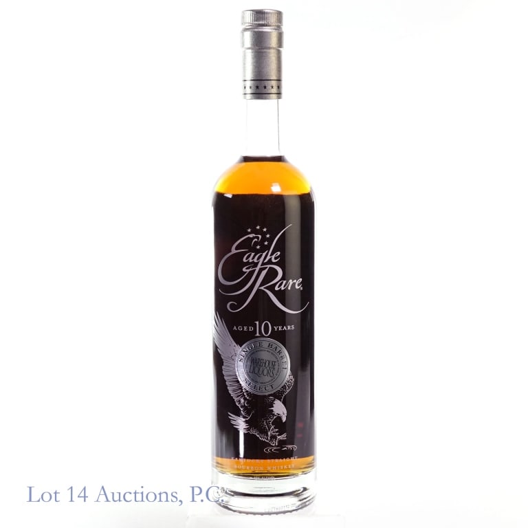Eagle Rare 10 Year Bourbon Store Pick (2022): Eagle Rare 10 Year Bourbon (2022), Warehouse Liquors Barrel #091 Private Selection.