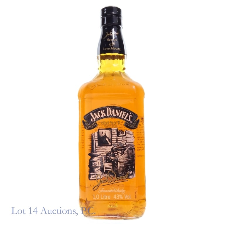 Jack Daniel's Scenes of Lynchburg 6 Whiskey (1 L): Jack Daniel's Scenes of Lynchburg #6 Tennessee Whiskey, 86 Proof, 1 Liter.