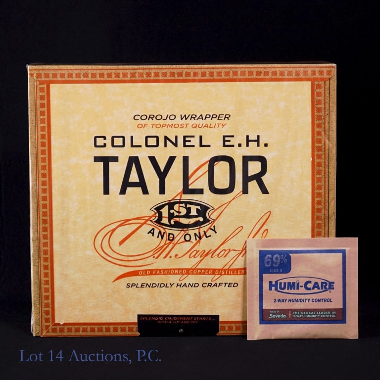 Col. E.H. Taylor Corojo Wrapper Cigar (15 Pack): Colonel E.H. Taylor Corojo Wrapper Cigars, Robusto, 5" x 50, Sealed case of 15 cigars, Origin: Dominican Republic.