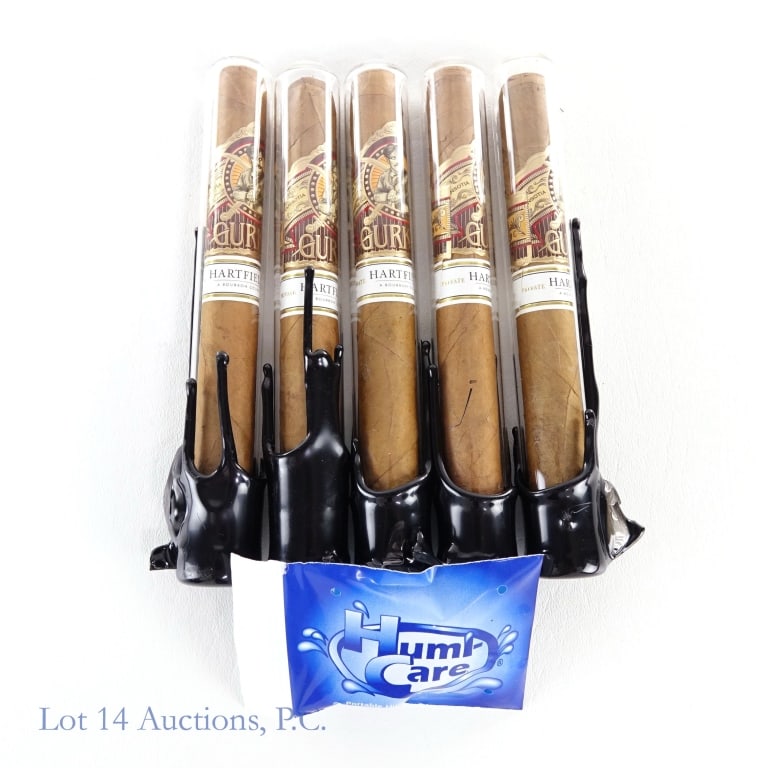Gurkha Bourbon Collection Toro Cigars (5 Pack): Gurkha Bourbon Collection Toro Cigars, 6" x 50, Pack of 5, Collaboration with Hartfield & Co, Origin: Dominican Republic, Filler: Dominican Republic.