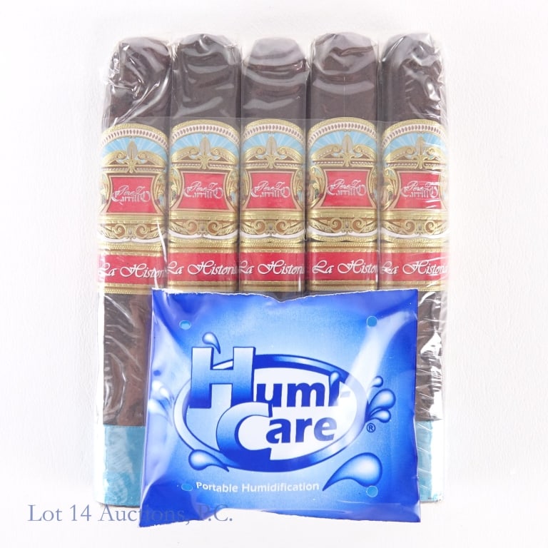 E.P. Carrillo La Historia El Senador Cigar 5 Pack: E.P. Carrillo La Historia El Senador Robusto Cigars, 5.3" x 52, Pack of 5, Wrapper: Maduro, Origin: Dominican Republic.