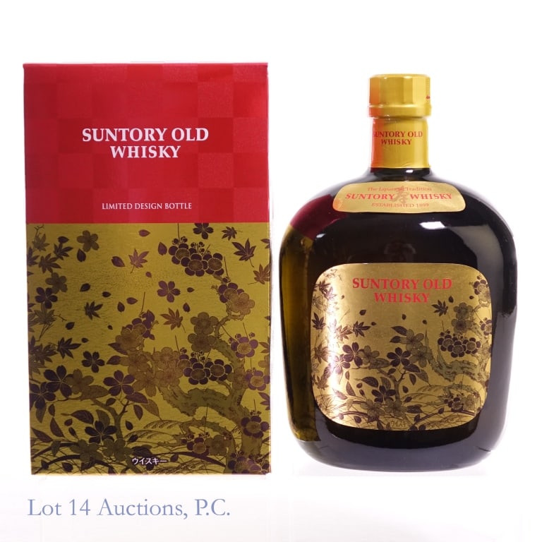 Suntory Old Japanese Whisky (LE): Suntory Limited Edition Old Japanese Whisky, 86 Proof, 700 ml. Original box included.