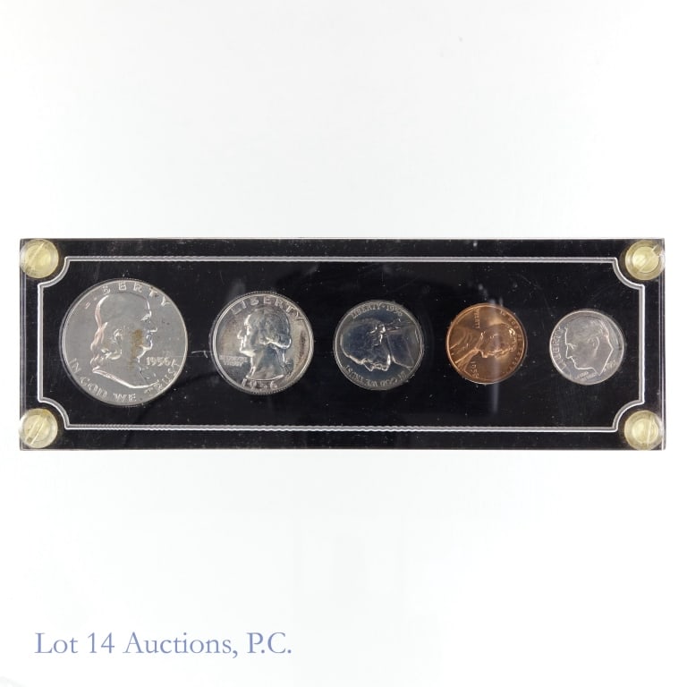 1956 U.S. Silver Proof 5-Coin Set - Capital Holder (1 of 2)