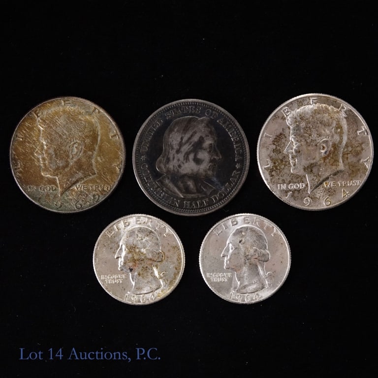 Silver U.S. Coins (5) (1 of 2)