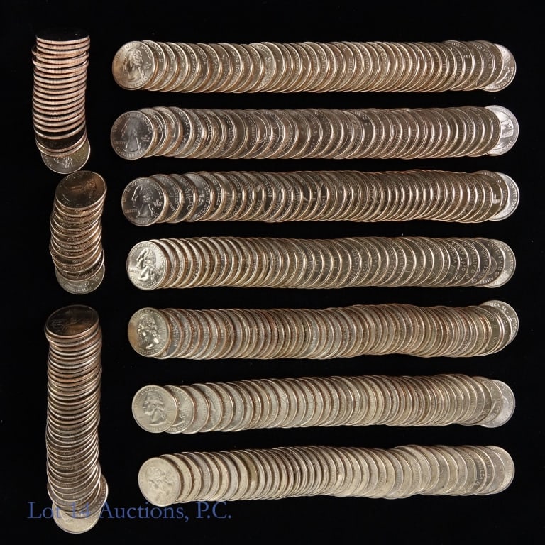 Washington Quarters (10 rolls) (1 of 3)
