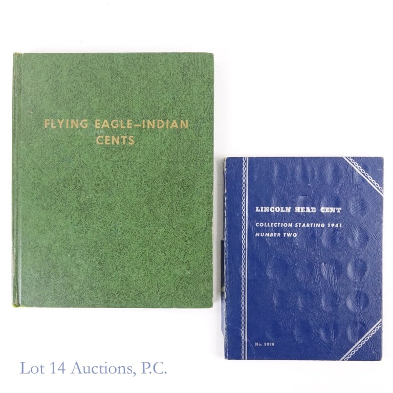 Indian Head & Lincoln Cents In Whitman Albums (86) (1 of 5)
