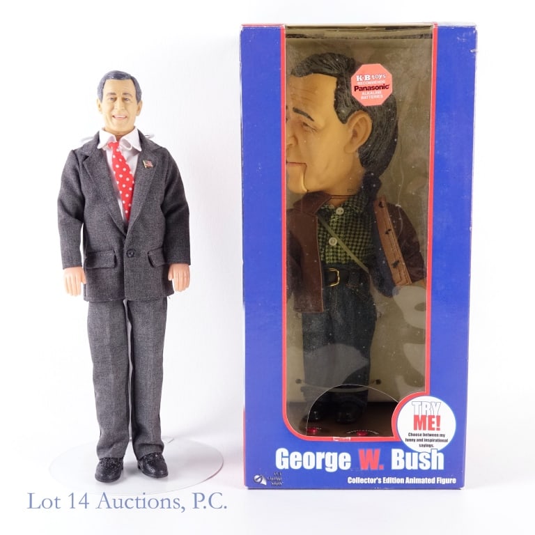 USA President George W. Bush Dolls (2) (1 of 2)