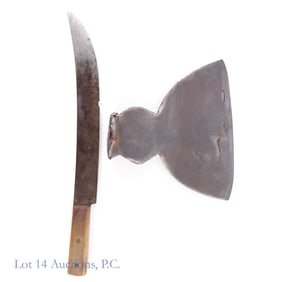 Axe Head and Knife - Vintage
