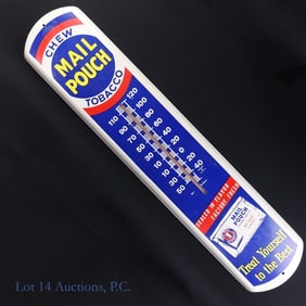 Mail Pouch Tobacco Wall Thermometer