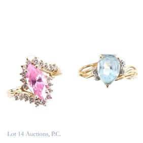 10k Y Gold Rings (2)
