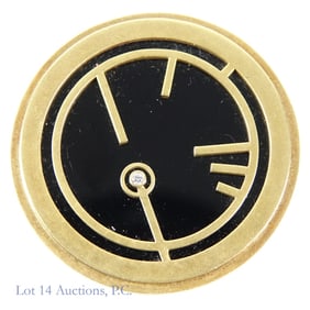 Rob Greene 18k Y Gold Pin