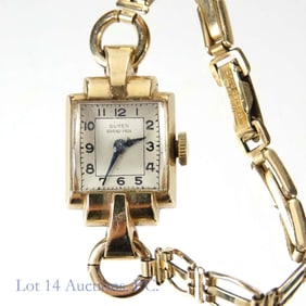 Buren Grand Prix Women's Watch (9k Gold Case)