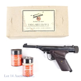 .22 Cal Targ-Aire Pistol, 1946-7, Crosman Pellets