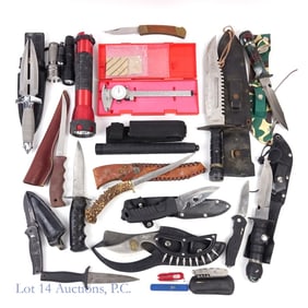 Knives, Flashlights, Asp, More