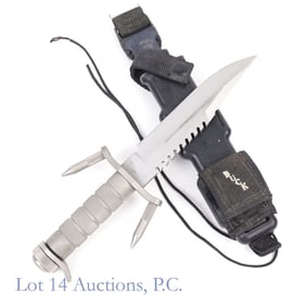 Buck Buckmaster 184 Knife & Sheath