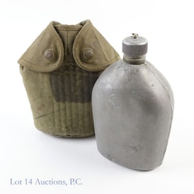 WWI Eagle Snap Canteen & Case (1915 RIA)