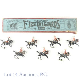 Britains British Soldiers First Life Guards (6+1)