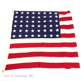 48 Star Q. M. Depot 9.5 x 5 Foot American Flag