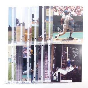 Los Angeles Dodgers Signed 8x10 Photos (COA) (14)