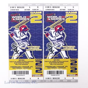 2005 World Series Game #2 Tickets (2)