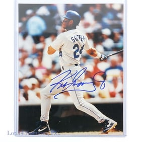 Ken Griffey Jr Signed 8x10 Photograph
