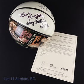 1991 NBA HOF Class Signed Basketball (JSA & MEARS)