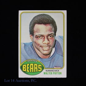 1976 Topps #148 Walter Payton Football Card (RC)