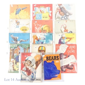 1950-1959 Chicago Bears Official Programs (14)
