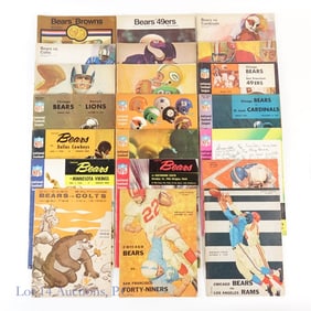 1960-1969 Chicago Bears Official Programs (21)