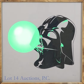2012 David Harlan Darthpopstar Glow Print (5/100)