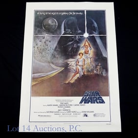 1977 Star Wars A New Hope Poster (77/21) (1-Sh)