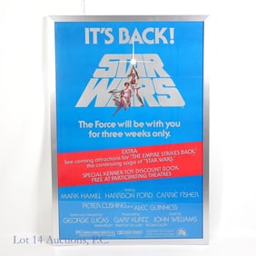 1979 Star Wars A New Hope Poster (Reissue)