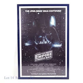 1979 Star Wars Empire Strikes Back Advance Poster