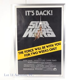 1981-1982 Star Wars A New Hope Posters (Reissues)