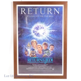1985 Star Wars Return Of The Jedi Poster (Reissue)