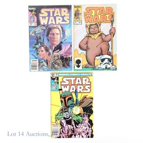 Star Wars Comics #68, 81, 94, Key, MARVEL (3)