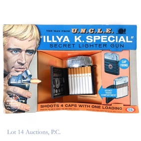 Man From UNCLE Secret Lighter Gun + Box