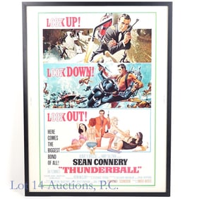 1965 James Bond Thunderball Poster (US - 30x40)