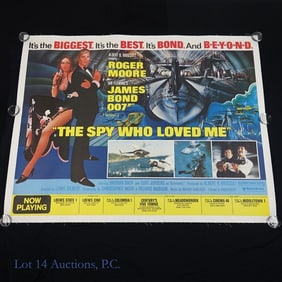 1977 James Bond The Spy Who Loved Me (NY Subway)