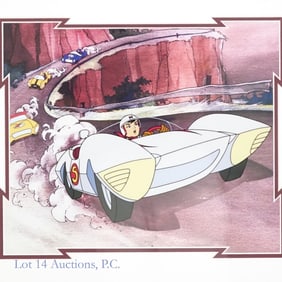 "Speed Racer #8" Lithograph