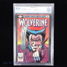 1982 Wolverine #1, CBCS 8.0 , MARVEL