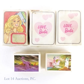 Barbie, My Little Pony Sticker Card Sets (+800)