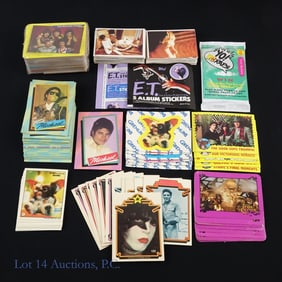 E.T., Rock Stars, Gremlins, Complete Sets (+250)