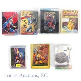 Punisher, X Ultra & Marvel Masterpiece Cards