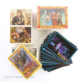 Tron, Oz, Pinocchio Cards, Complete Sets (+600)