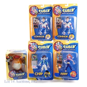 Cubix Action Figures (5)