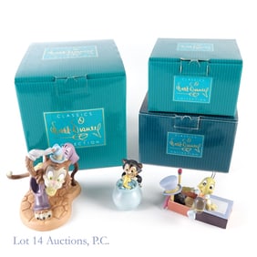 WDCC Jiminy, Gideon, Figaro & Cleo (3)